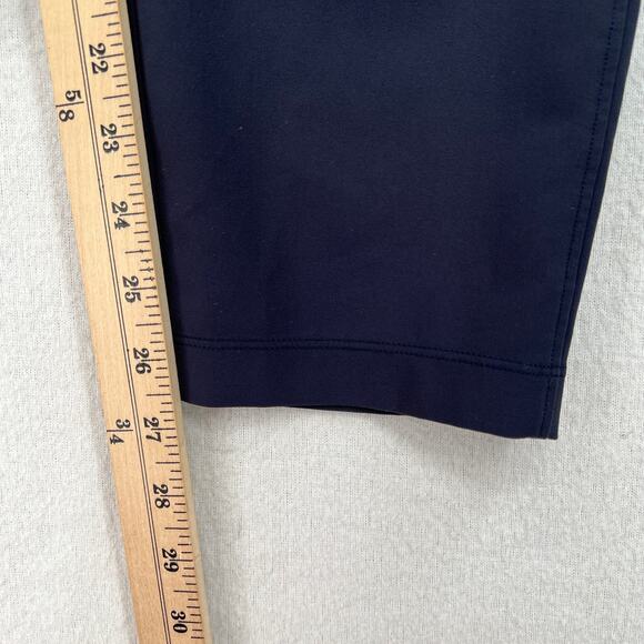LULULEMON On The Fly Woven 27" Pants Womens 6 Dark Navy Cropped Slim Straight - Picture 10 of 14